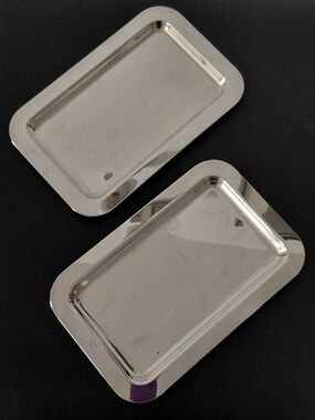 Vintage Olri Silverplate Vanity Tray Set